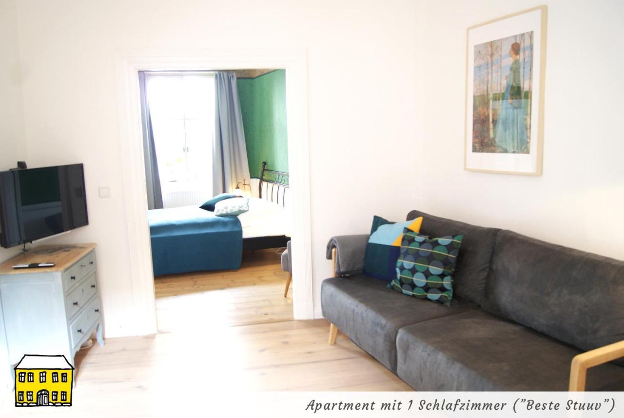 Das Gelbe Haus - Drei Besondere Ferienwohnungen Flensburg Kültér fotó