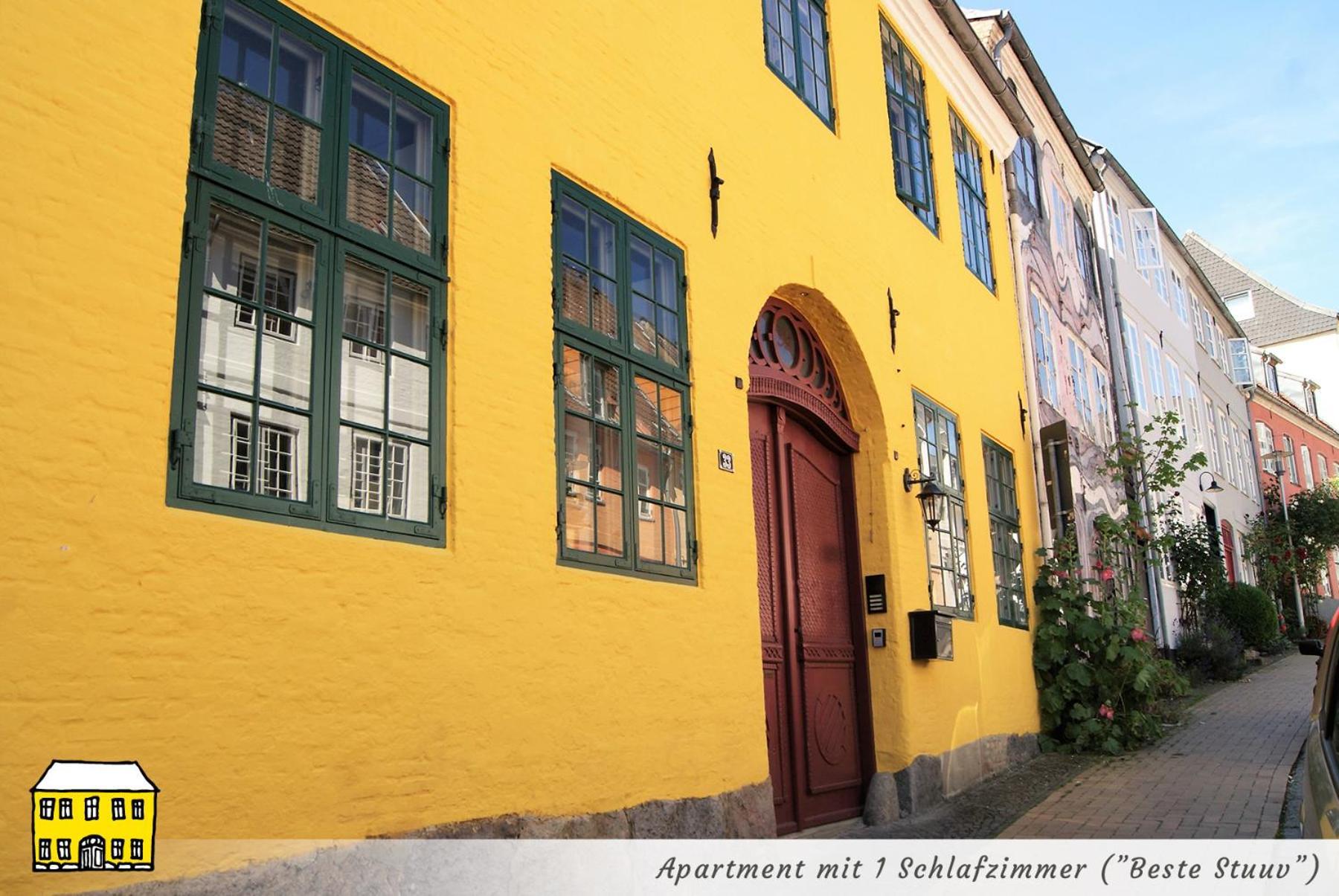 Das Gelbe Haus - Drei Besondere Ferienwohnungen Flensburg Kültér fotó