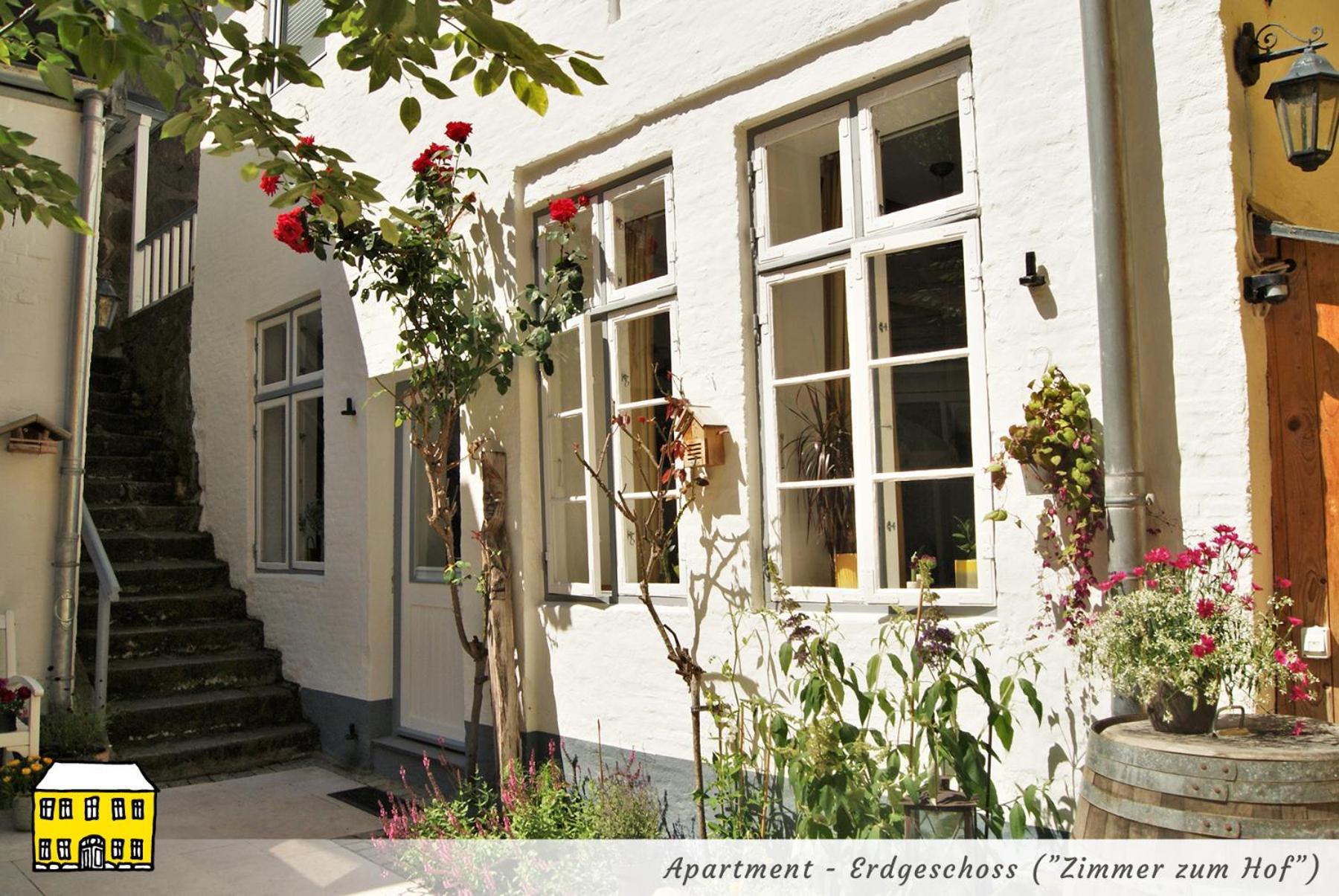 Das Gelbe Haus - Drei Besondere Ferienwohnungen Flensburg Kültér fotó