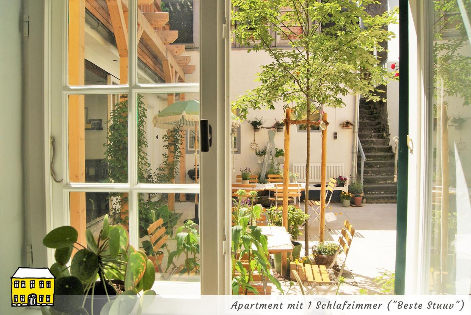 Das Gelbe Haus - Drei Besondere Ferienwohnungen Flensburg Szoba fotó