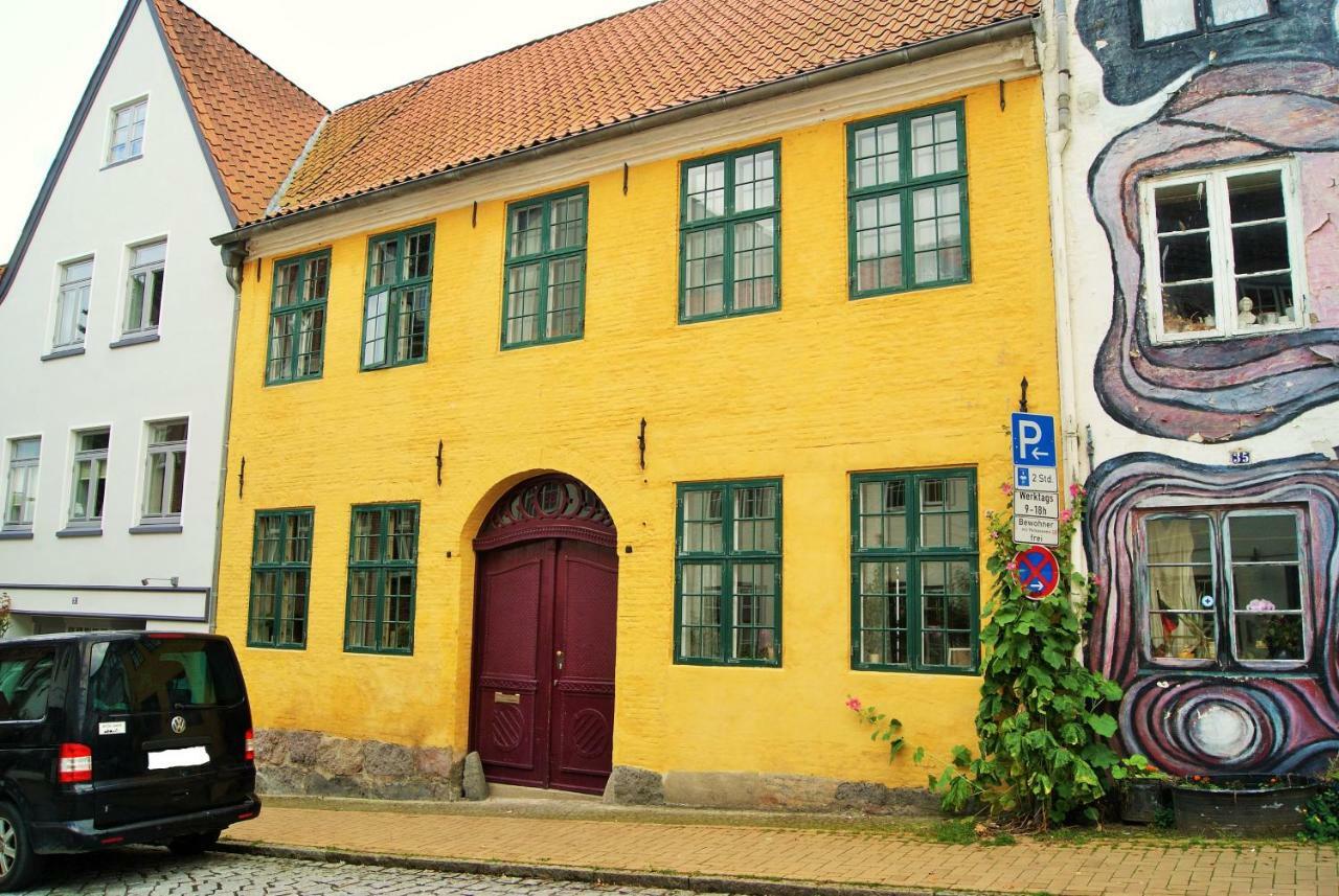 Das Gelbe Haus - Drei Besondere Ferienwohnungen Flensburg Kültér fotó